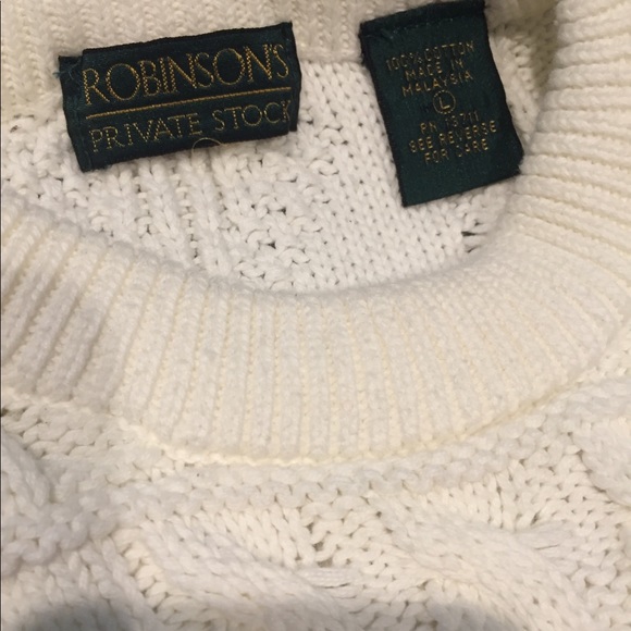 Robinson’s Private Stock - Sweater - Men’s, Large - Picture 2 of 4